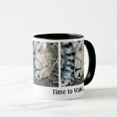 Mug Photo de CUB de guépard de sommeil (Devant droit)