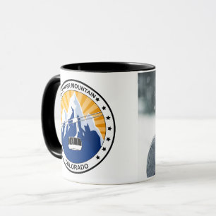Mug Photo de cuivre de coutume du Colorado de montagne