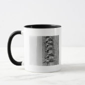 Mug Photo de danse de guerre maorie (Gauche)