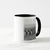 Mug Photo de danse de guerre maorie (Devant droit)