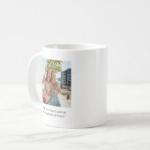 Mug Photo de devis personnalisée moderne (Devant gauche)