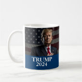Mug Photo de Donald Trump (Gauche)