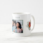 Mug Photo de famille de Noël boisson chaude blanche (Devant droit)