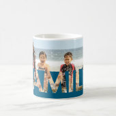 Mug Photo de famille personnalisé (Centre)