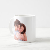 Mug Photo de famille personnalisée (Devant gauche)