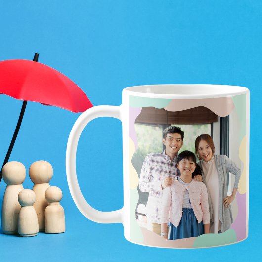 Mug Photo de famille personnalisée
