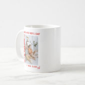 Mug Photo de famille personnalisée Saint Valentin (Devant gauche)