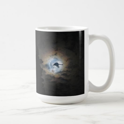 Mug Photo de faune de cygne de trompettiste et de (Droite)