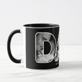 Mug Photo de Fête des pères papa Happy (Gauche)