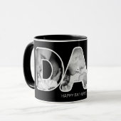 Mug Photo de Fête des pères papa Happy (Devant gauche)