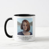 Mug Photo de fin d'études secondaires (Gauche)