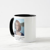 Mug Photo de fin d'études secondaires (Devant gauche)