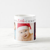 Mug Photo de flocon de neige de Noël joyeux (Centre)