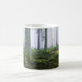 Mug Photo de forêt embrumée à l'aube (Centre)
