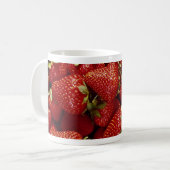 Mug Photo de fraises (Devant gauche)