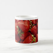 Mug Photo de fraises (Centre)