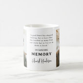Mug Photo de funérailles sentimental mémorable (Centre)