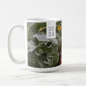 Mug Photo de graduation de script simple (Gauche)