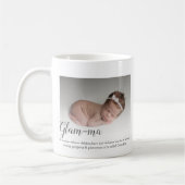 Mug Photo de grand-mère Glam-ma (Gauche)