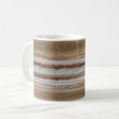 Mug Photo de gros plan de Jupiter Red Spot (Devant gauche)