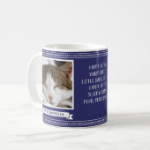 Mug Photo de Happy Kitty Navy Nom (Devant gauche)