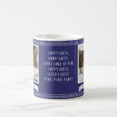 Mug Photo de Happy Kitty Navy Nom (Centre)