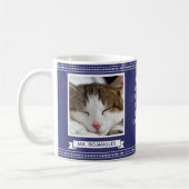 Mug Photo de Happy Kitty Navy Nom (Gauche)