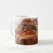 Mug Photo de HDR de montagnes (Devant gauche)