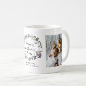 Mug Photo de la Fête des mères florales (Devant droit)