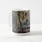 Mug photo de la Fête des Mères moderne (Devant gauche)