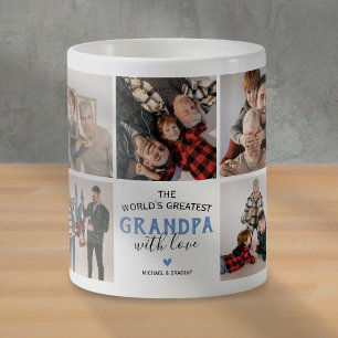 Mug Photo de la fête des pères du meilleur papy du mon