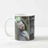 Mug Photo de la meilleure tante jamais vue sur la typo (Gauche)