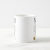 Mug Photo de la mère de l'année (Centre)
