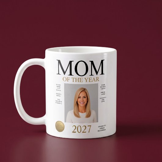Mug Photo de la mère de l'année