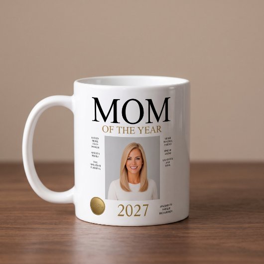 Mug Photo de la mère de l'année