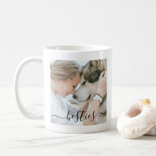 Mug Photo de la mère et du chien Besties