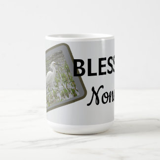 Mug Photo de la nature de l'aigrette blanche bénie Non