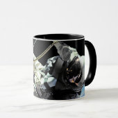 Mug Photo de la première marche spatiale de l'astronau (Devant droit)