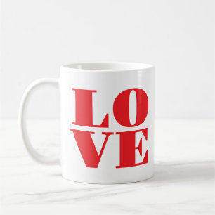 Mug Photo de la Saint Valentin LOVE