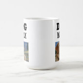 Mug Photo de l'Empreinte de patte de la maman du chien (Centre)
