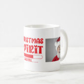Mug Photo de l'esprit de Noël (Devant droit)