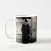 Mug photo de l'homme de dapper 1930 (Gauche)