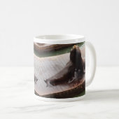 Mug Photo de lion de mer mignon (Devant droit)