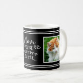 Mug Photo de maman, vous êtes parfaite (Devant droit)