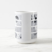 Mug Photo de mariage personnalisée "AMOUR" (Centre)