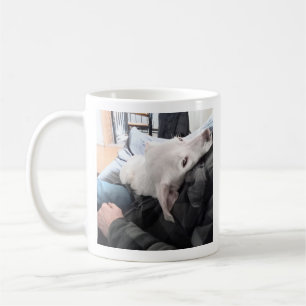Mug Photo de mignon chien Meilleur papa et Pal Jamais
