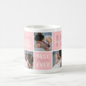 Mug Photo de Modern Pink Mom Collage (Centre)