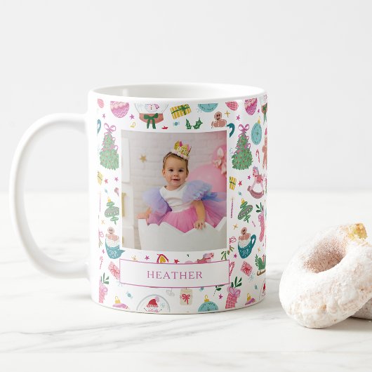 Mug photo de Noël mignon