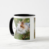 Mug Photo de nom de compagnie familial double face (Devant gauche)