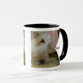 Mug Photo de nom de compagnie familial double face (Devant droit)